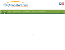 Tablet Screenshot of mylighting-store.com